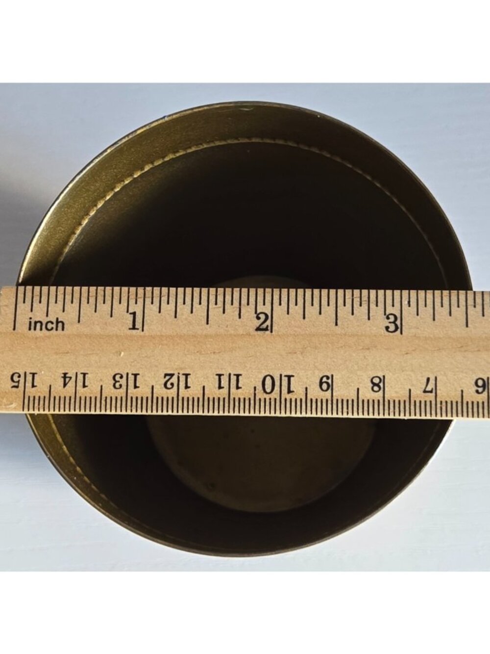 Pure Brass Glass Tumbler Embossed Design for Drinking Water - Picture 9 of 9